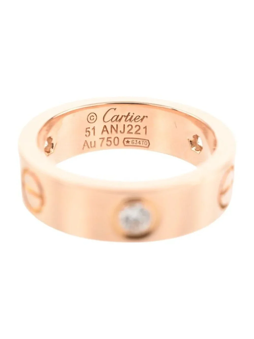Cartier Ring Love Pink